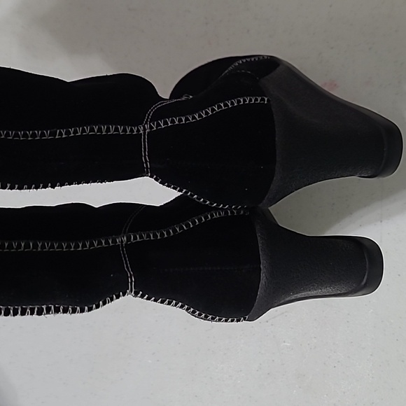 Kenneth Cole Reaction women's leather wedge boots size 6.5 - Picture 8 of 14